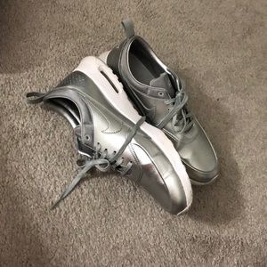 Women’s Silver Air Max sz10
